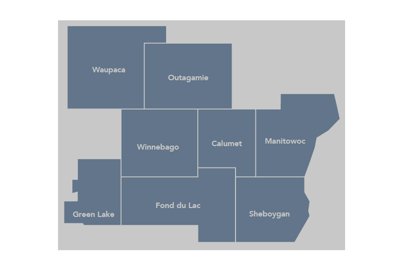 screenshot of map